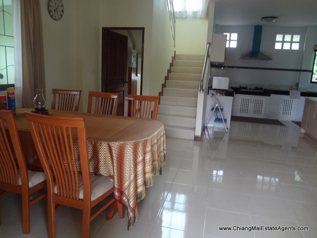 3 Bedrooms house with fully furnished.