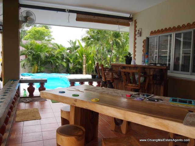 House for Rent with Pool in Doi Saket