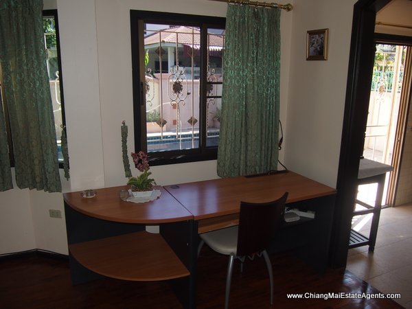 House with Private Pool in Sansai For Rent and Sale