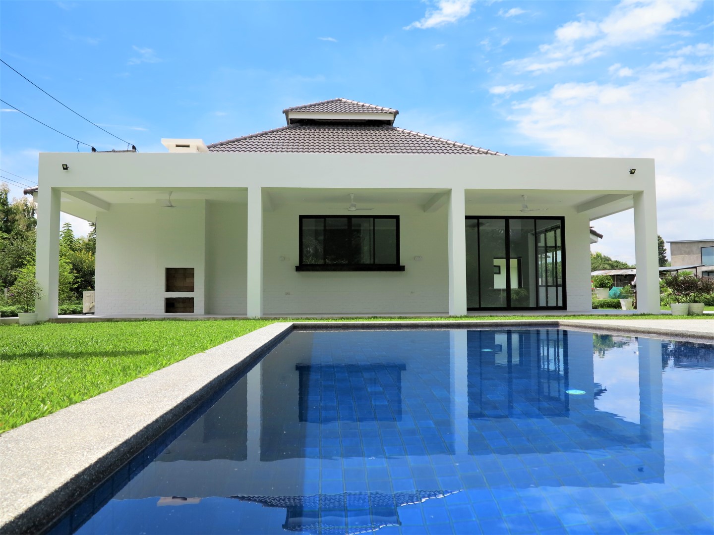 Single Story Home With Private Pool