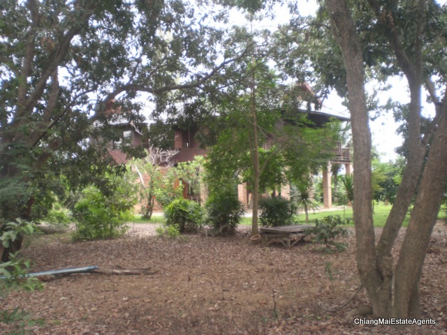 Superb Riverfront 4 Bed/3 Bath Modern Lanna Style Teak Home For Sale