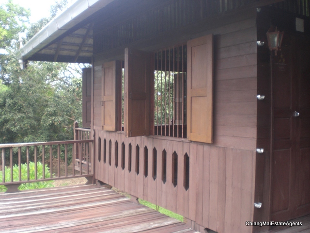 Superb Riverfront 4 Bed/3 Bath Modern Lanna Style Teak Home For Sale