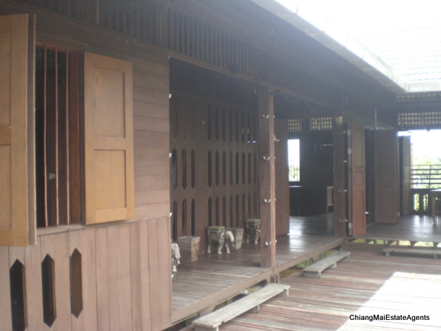 Superb Riverfront 4 Bed/3 Bath Modern Lanna Style Teak Home For Sale