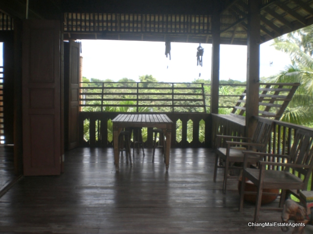 Superb Riverfront 4 Bed/3 Bath Modern Lanna Style Teak Home For Sale