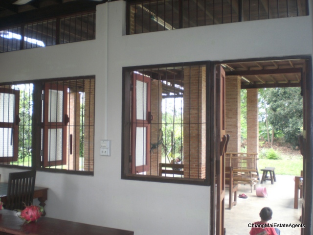 Superb Riverfront 4 Bed/3 Bath Modern Lanna Style Teak Home For Sale