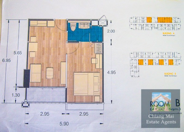 1 Bed Condo for Rent in Casa Condominium