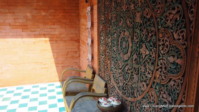 Traditional Lanna Style Home in Modern Moo Baan