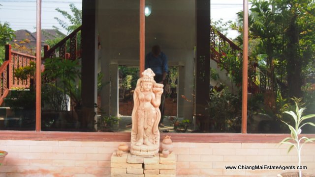 Traditional Lanna Style Home in Modern Moo Baan