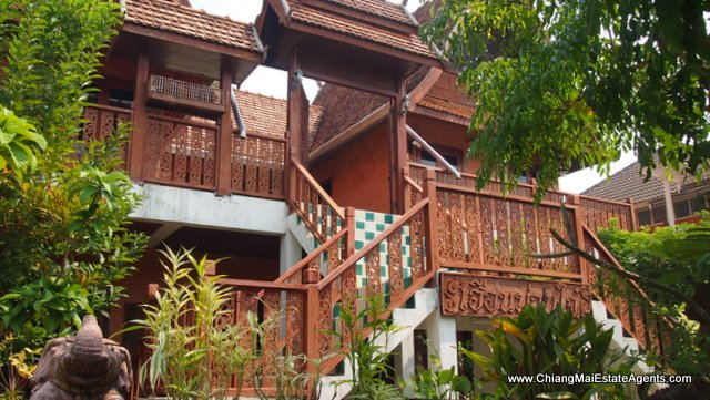 Traditional Lanna Style Home in Modern Moo Baan