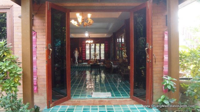 Traditional Lanna Style Home in Modern Moo Baan