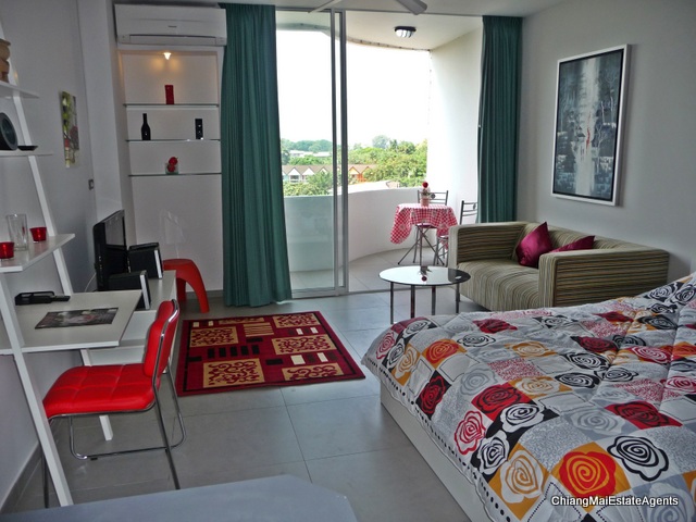 Fully Fitted Studio Condo For Rent