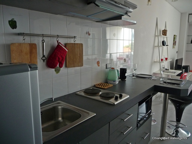 Fully Fitted Studio Condo For Rent